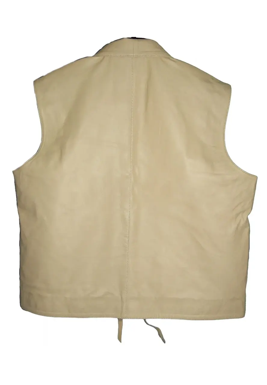 Lorne Greene Bonanza The Silent Killer Vest ben cartwright beige vest