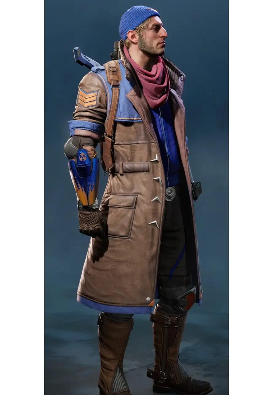 Suicide Squad Kill The Justice League Captain Boomerang Trench Coat boomerang coat