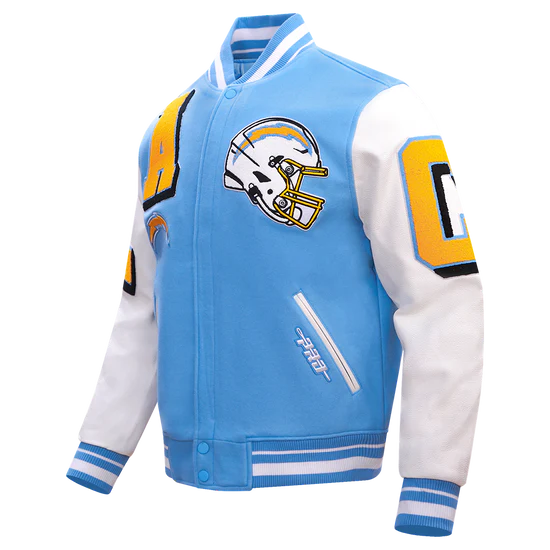 Los Angeles Chargers Varsity Jacket chargers letterman jacket