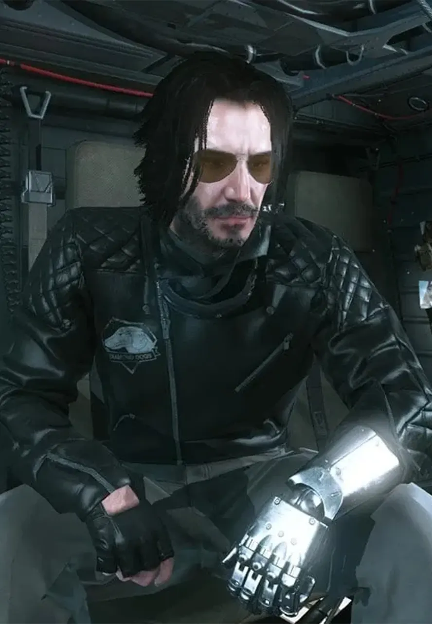 Cyberpunk 2077 Keanu Reeves Johnny Silverhand Jacket cyberpunk 2077 leather jacket