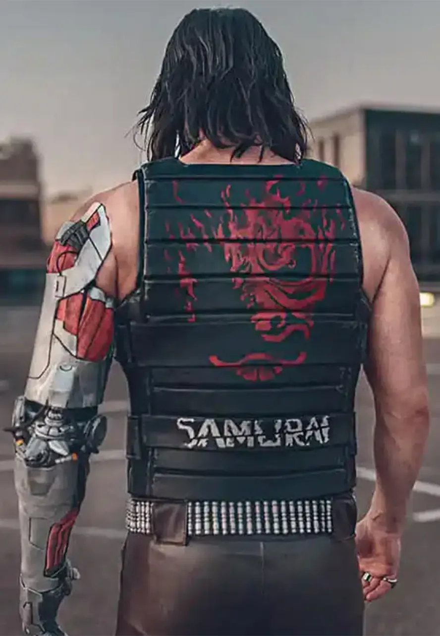 Cyberpunk 2077 Johnny Silverhand Vest cyberpunk 2077 vest