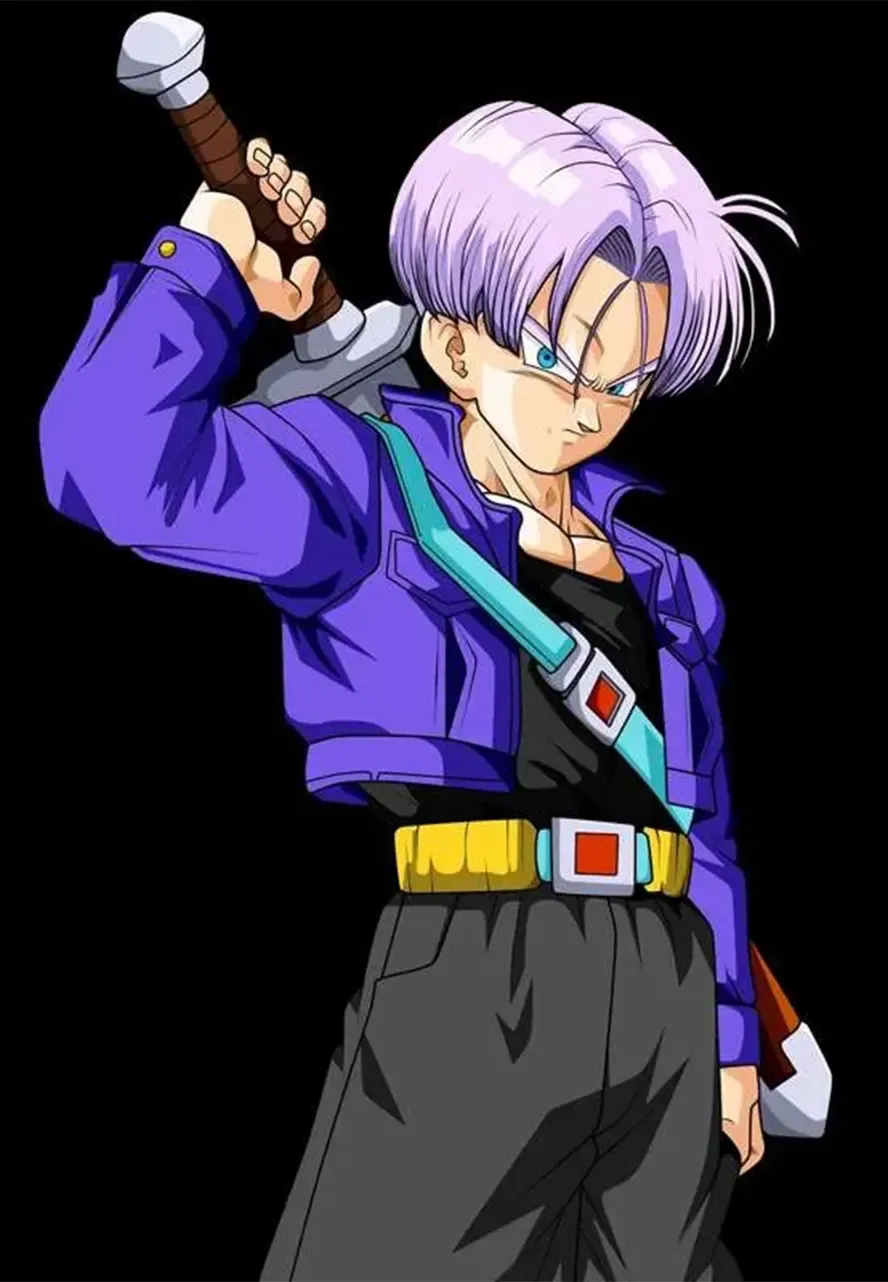 Future Trunks Dragon Ball Z Denim Jacket dbz future trunks jacket