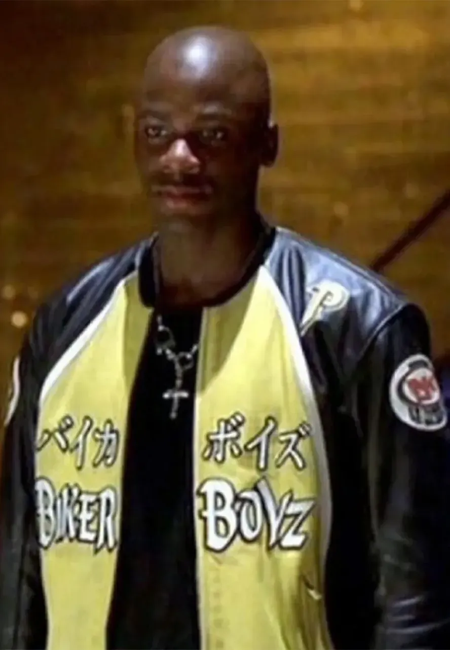 Derek Luke Kid Biker Boyz Motorcycle Jacket derek kid biker boyz leather jacket