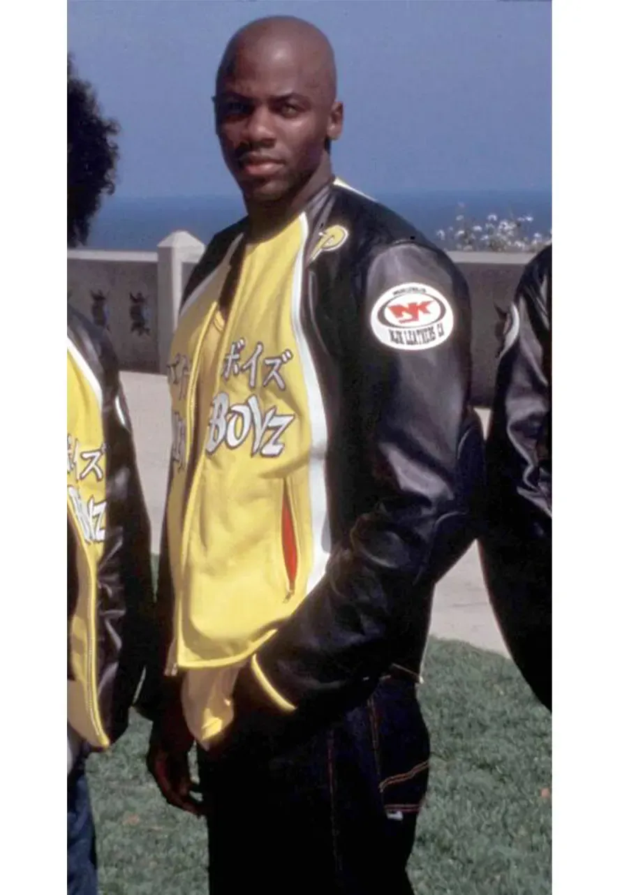 Derek Luke Kid Biker Boyz Motorcycle Jacket derek luke biker boyz leather jacket