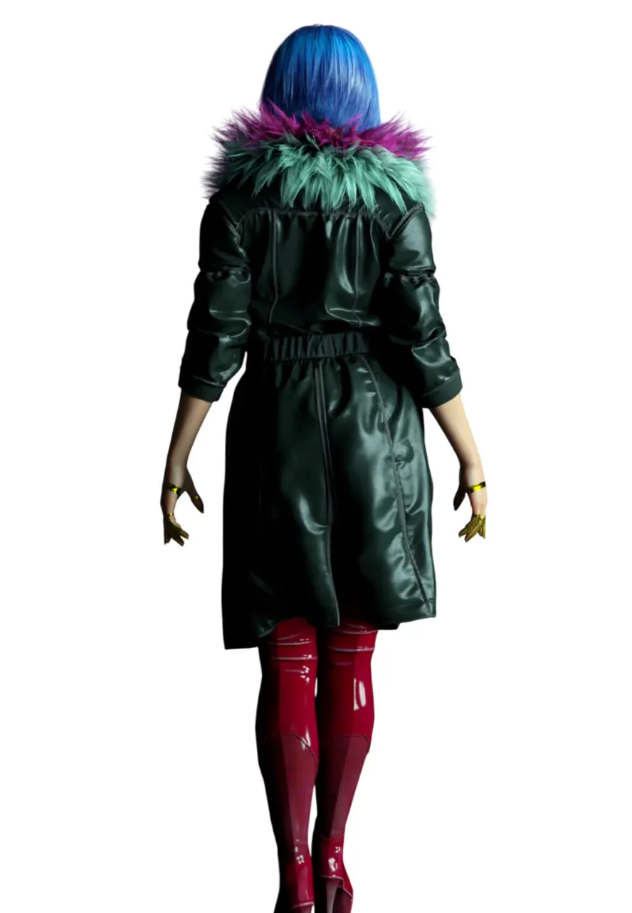 Evelyn Parker Cyberpunk 2077 Coat evelyn leather coat