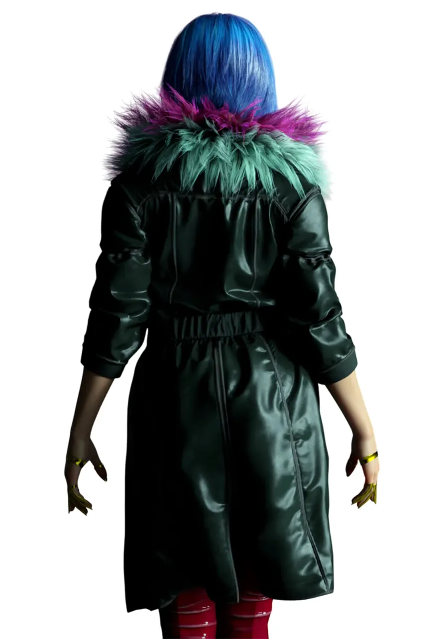 Evelyn Parker Cyberpunk 2077 Coat evelyn parker long coat cyberpunk 2077