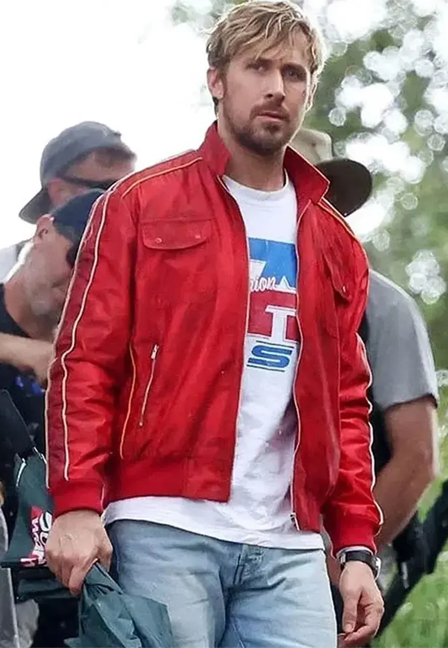 The Fall Guy Ryan Gosling Red Jacket fall guy red jacket