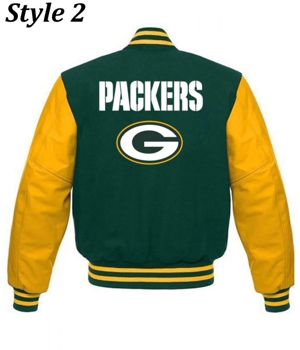 Green Bay Packers Letterman Jacket green bay varsity jacket