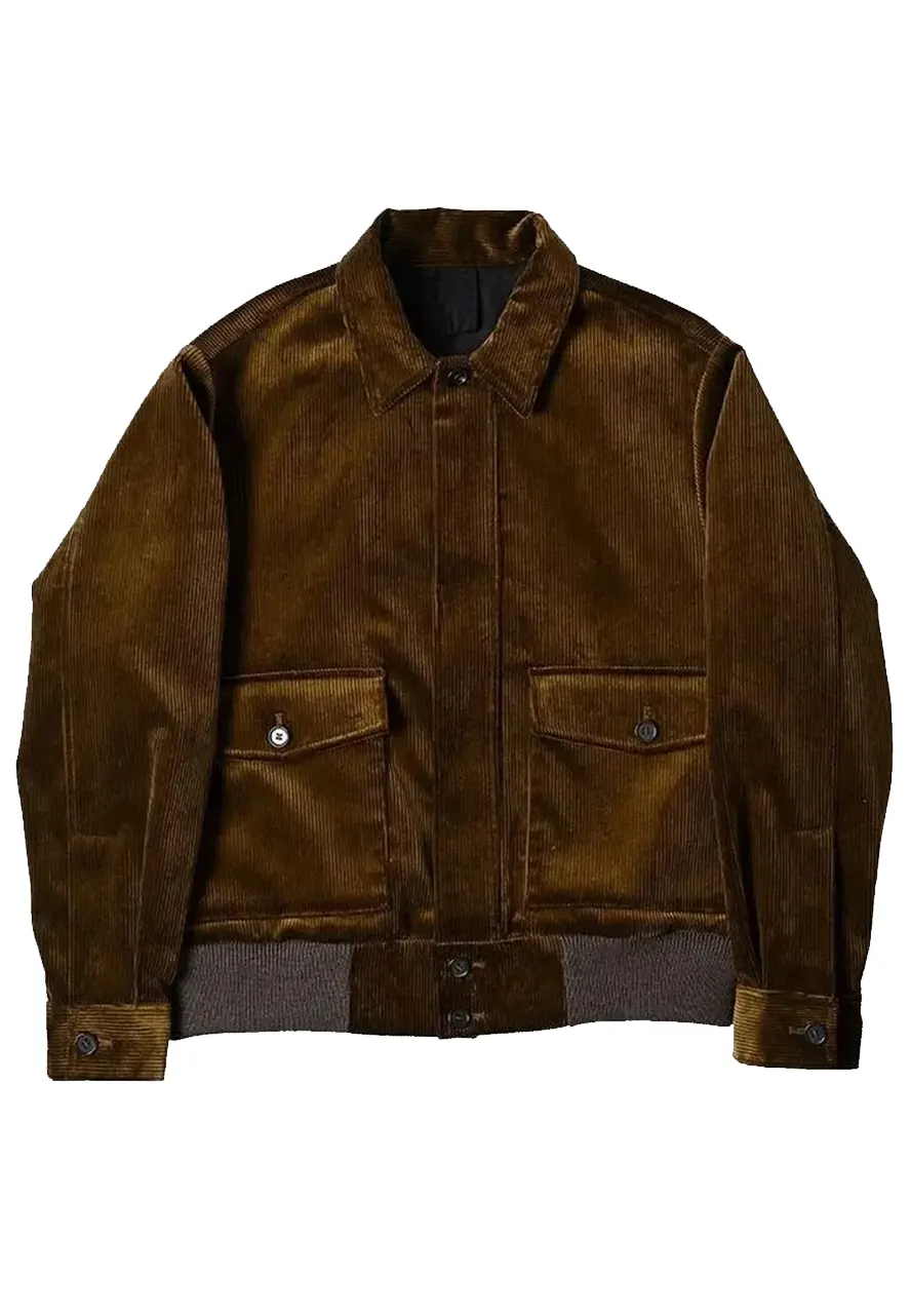 The Shining Jack Nicholson Red Corduroy Jacket jack nicholson the shining jacket