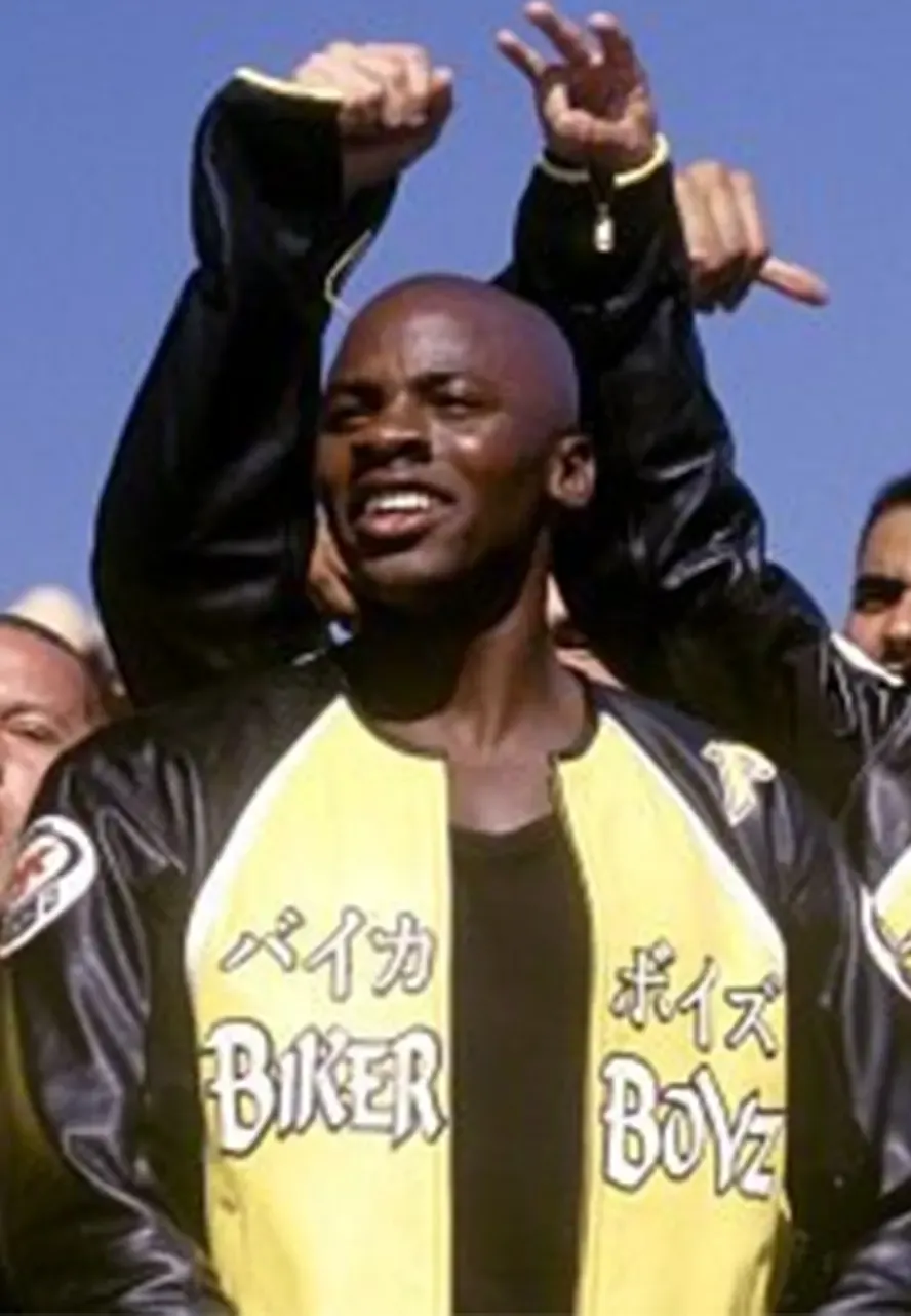 Derek Luke Kid Biker Boyz Motorcycle Jacket luke kid biker boyz leather jacket