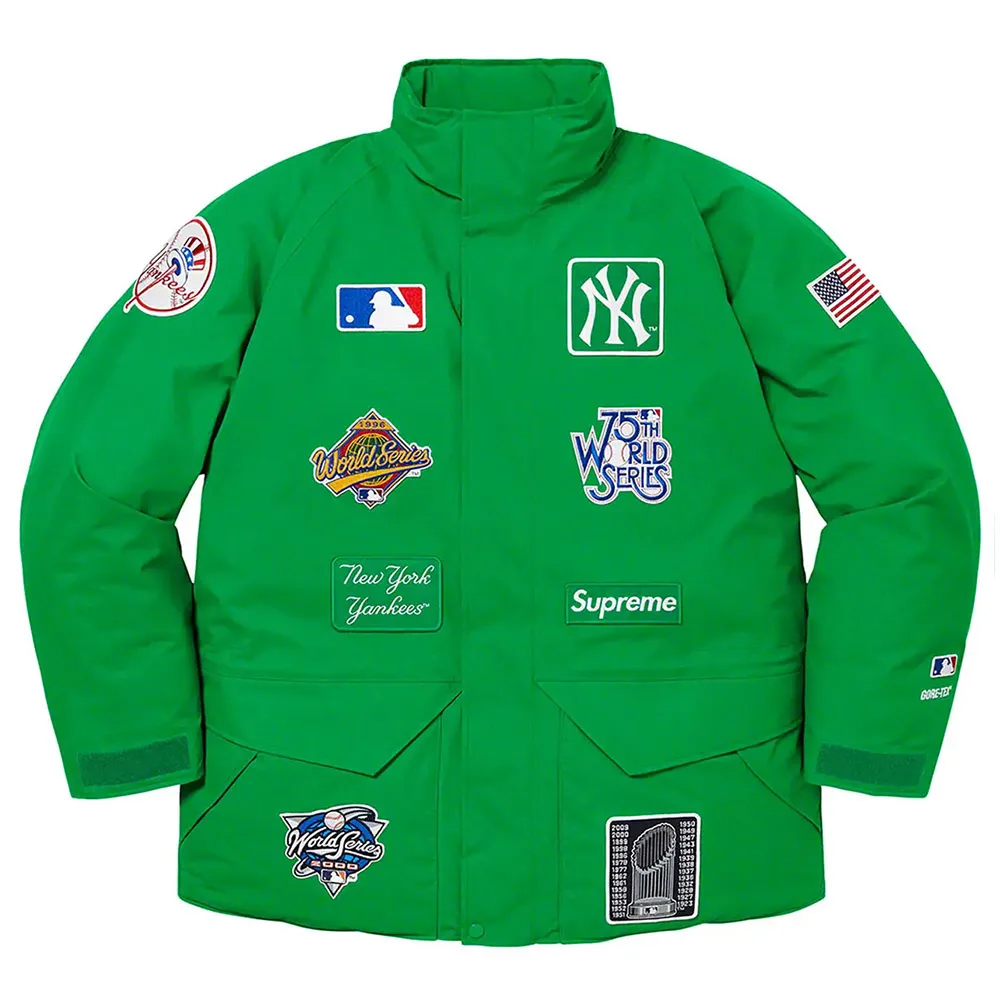 Supreme New York Yankees Down Jacket new york supreme jacket