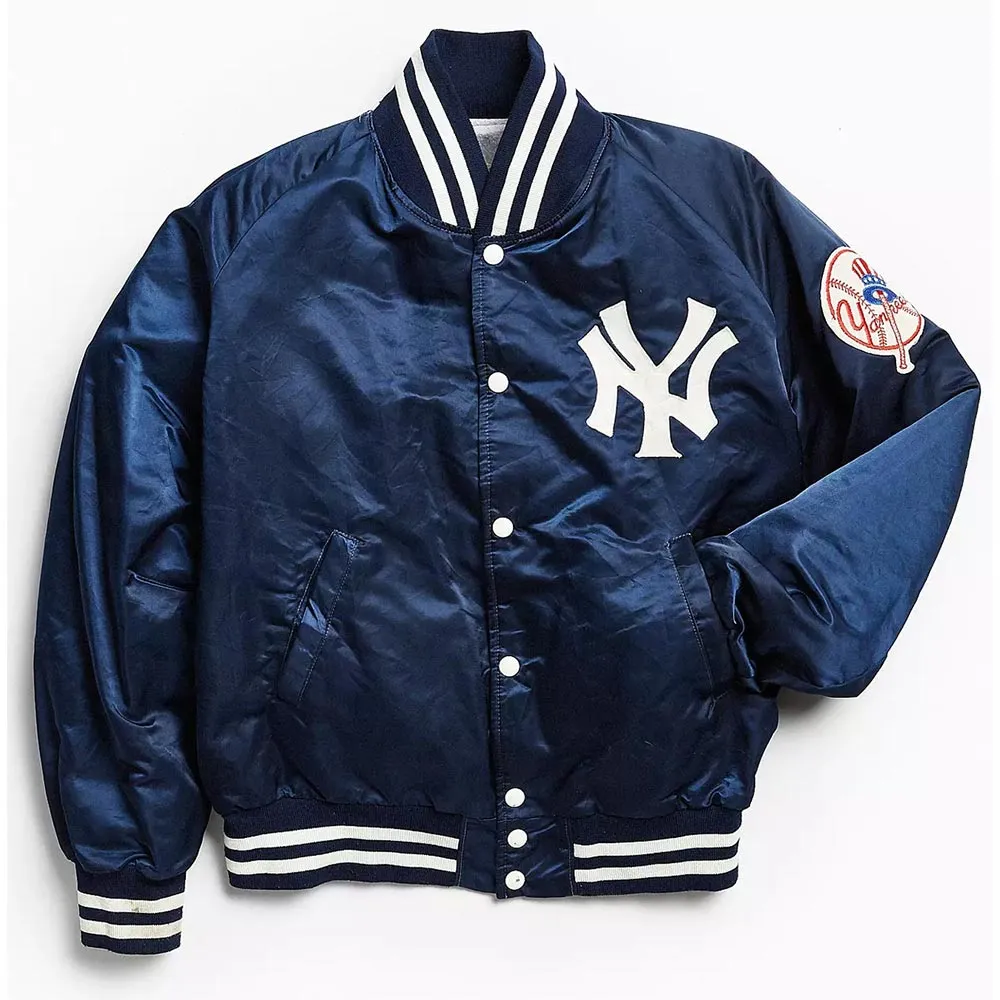 90s New York Yankees Satin Jacket new york yankees satin jacket