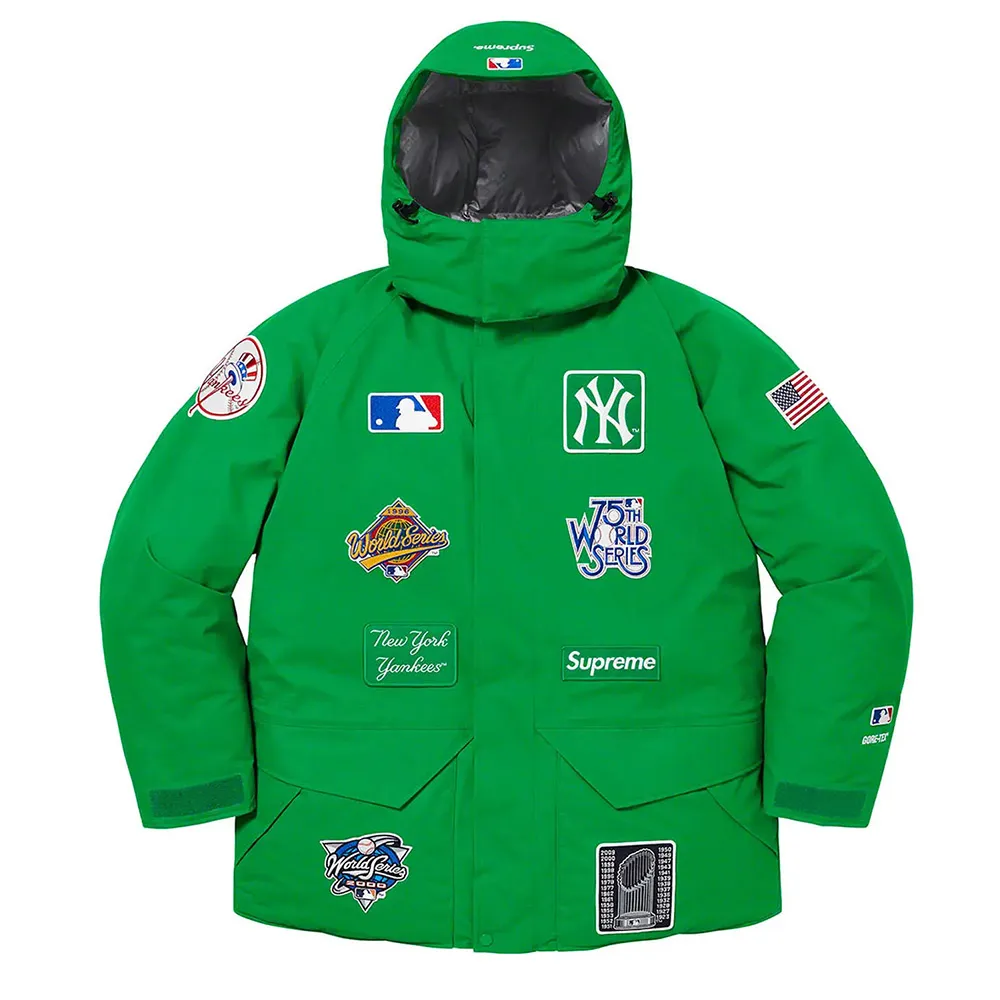 Supreme New York Yankees Down Jacket new york yankees supreme