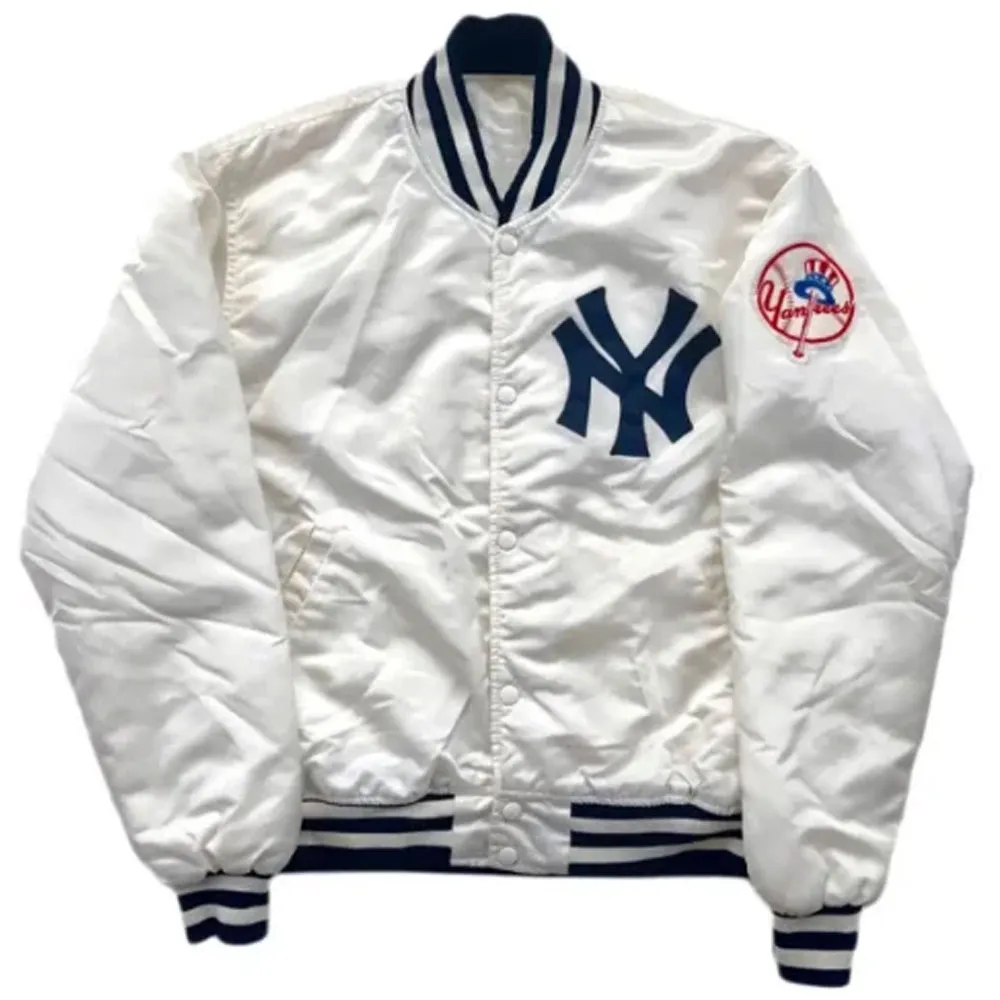 90s New York Yankees Satin Jacket new york yankees vintage jacket