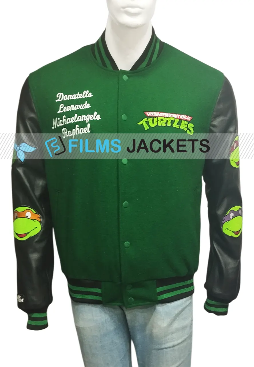 Teenage Mutant Ninja Turtles Varsity Jacket ninja turtle jackets