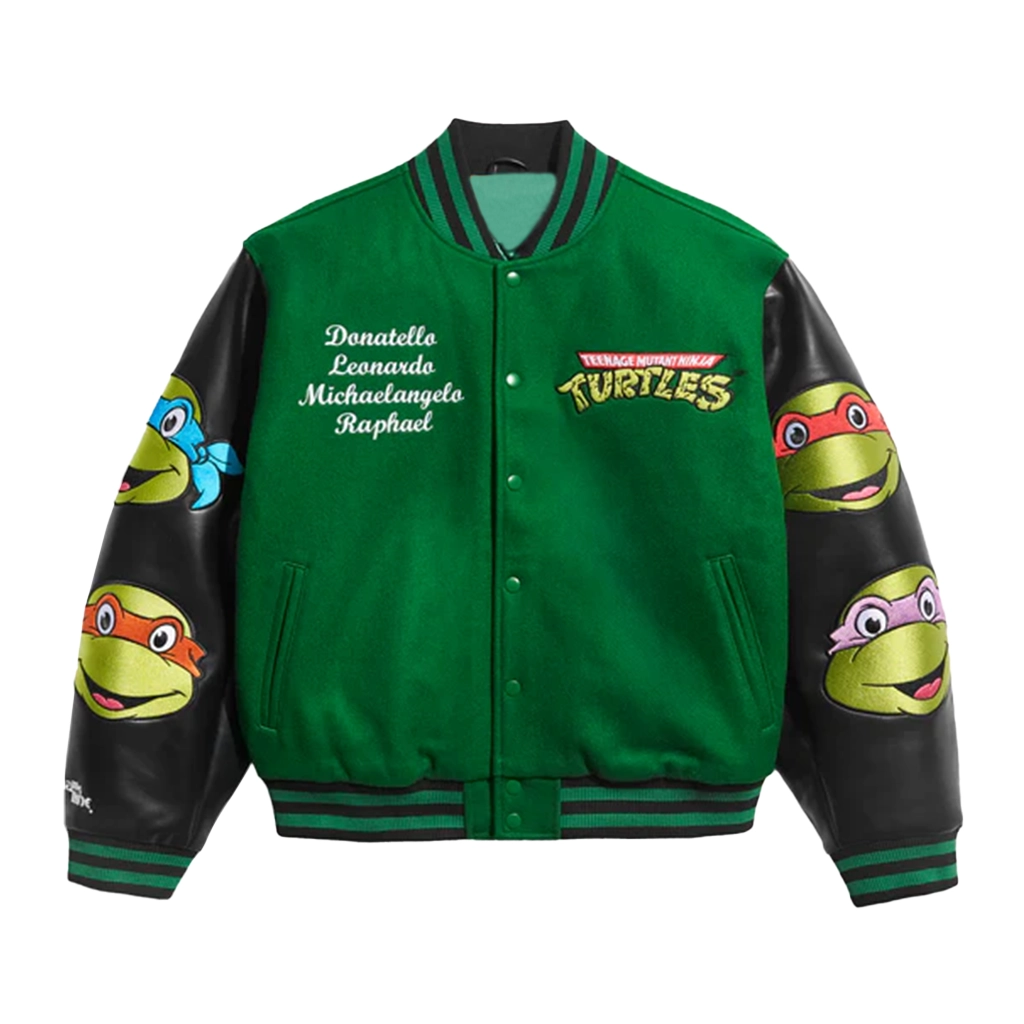 Teenage Mutant Ninja Turtles Varsity Jacket ninja turtles varsity jacket
