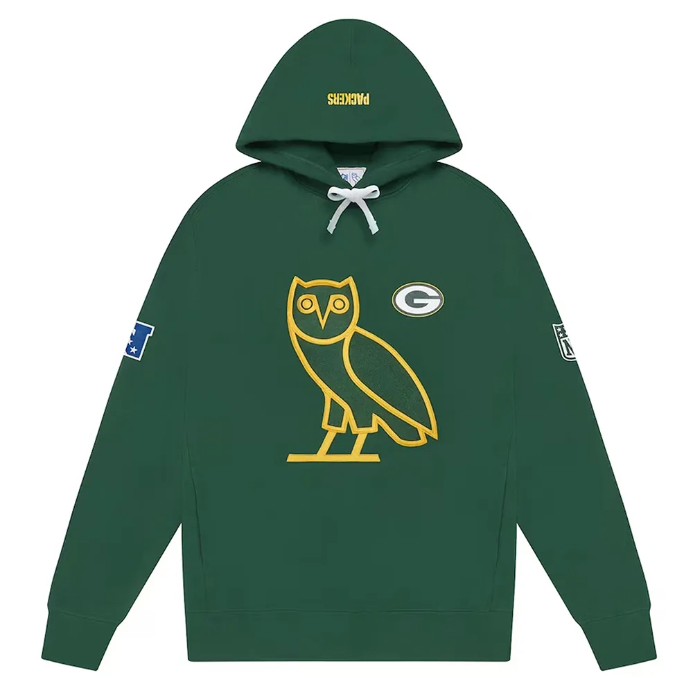 Green Bay Packers Green Hoodie ovo green bay packers hoodie