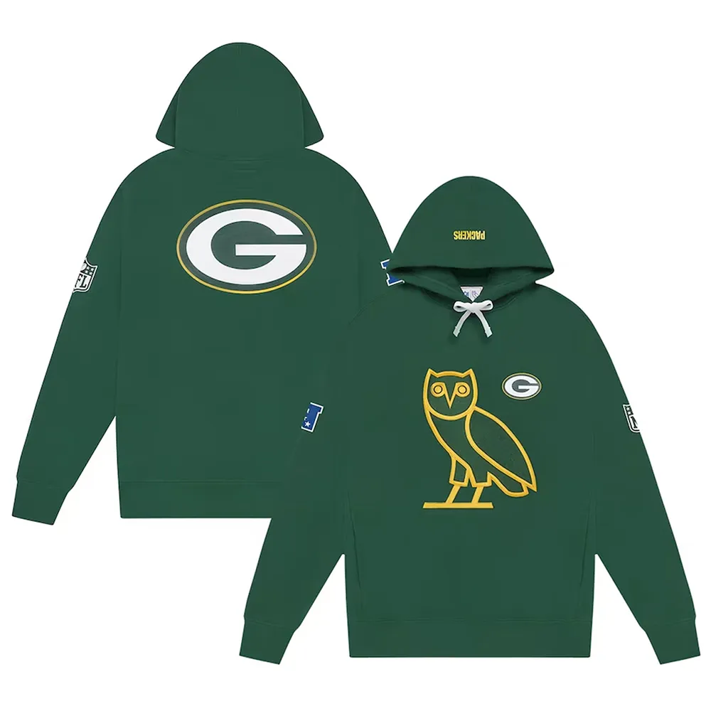 Green Bay Packers Green Hoodie ovo packers hoodie