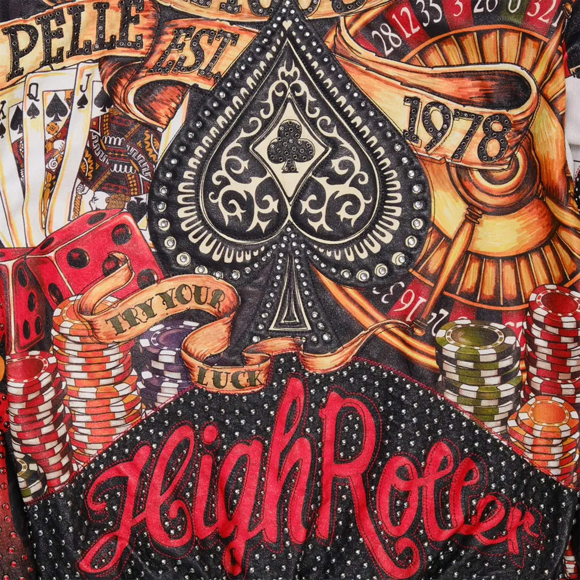 High Rollers Pelle Pelle Leather Bomber Jacket pelle pelle black leather jacket