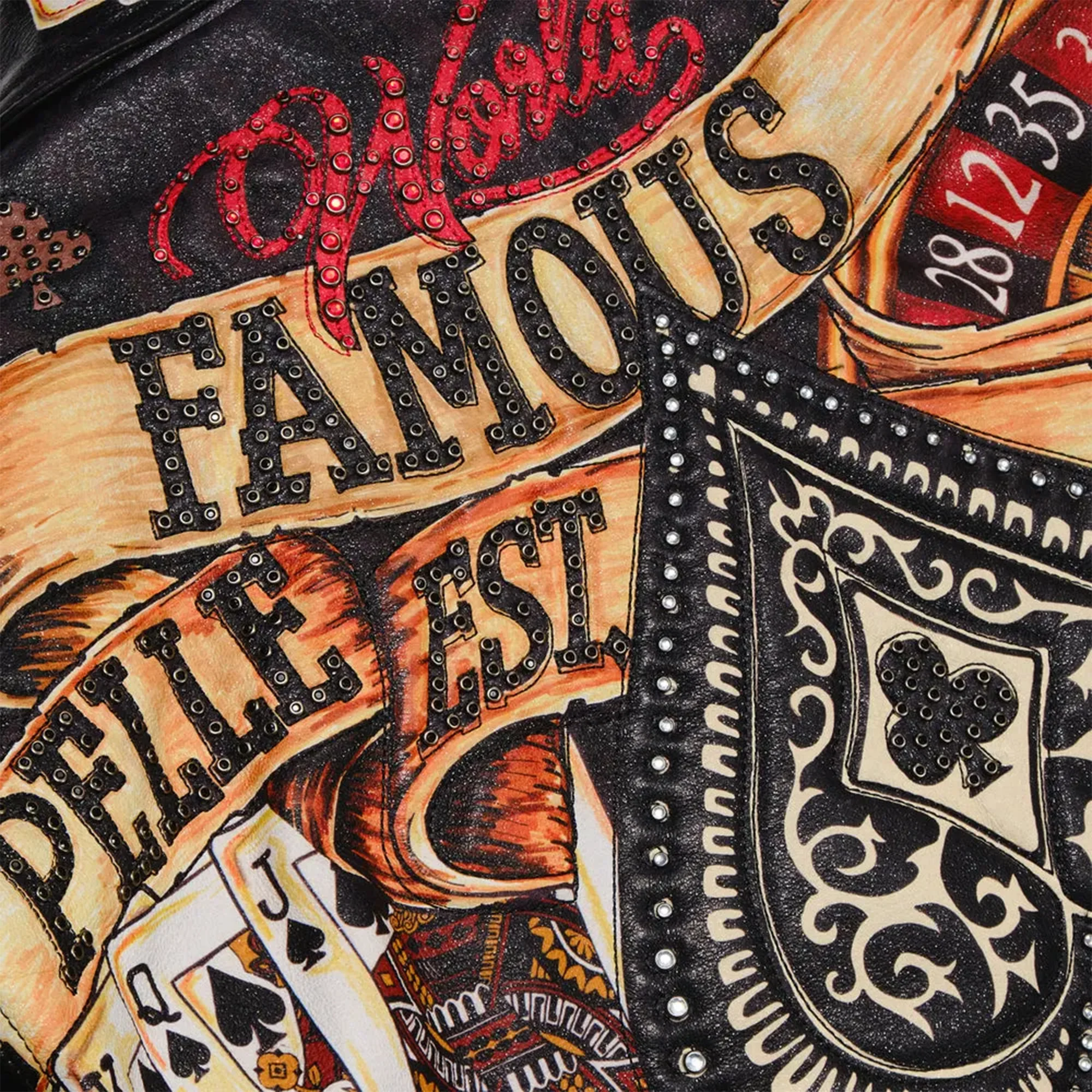High Rollers Pelle Pelle Leather Bomber Jacket pelle pelle bomber jacket