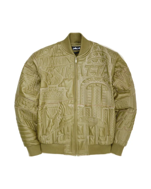 pelle pelle green jacket