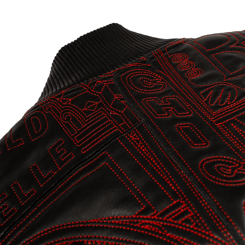 Authentic Quilted Black Chicago Pelle Pelle Jacket pelle pelle jackets in chicago
