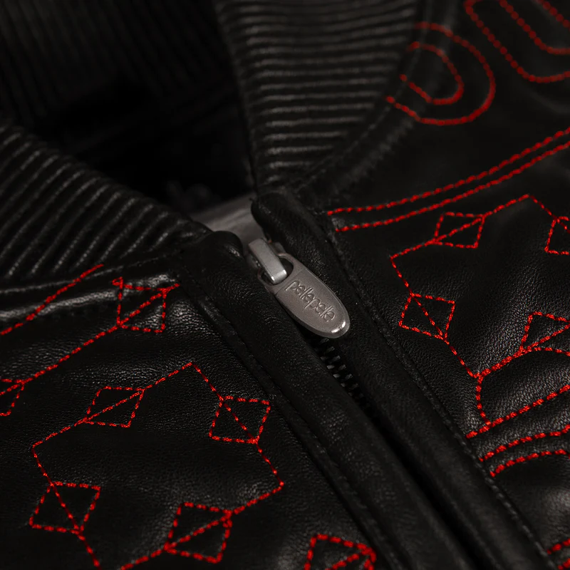 Authentic Quilted Black Chicago Pelle Pelle Jacket quilted leather jacket