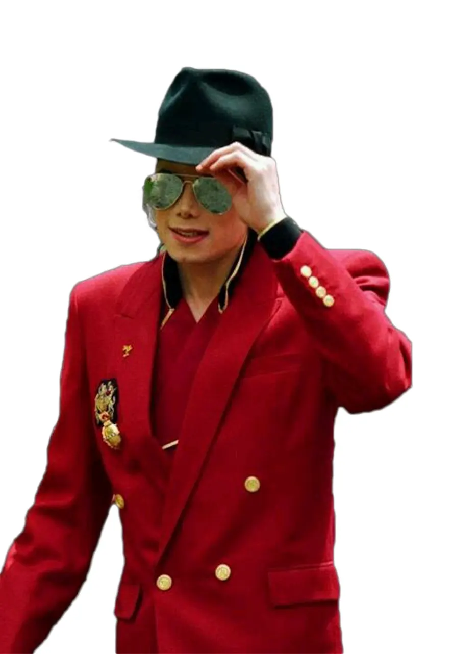 Michael Jackson Red Blazer red blazer