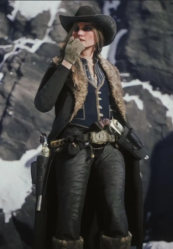 red dead redemption 2 black coat