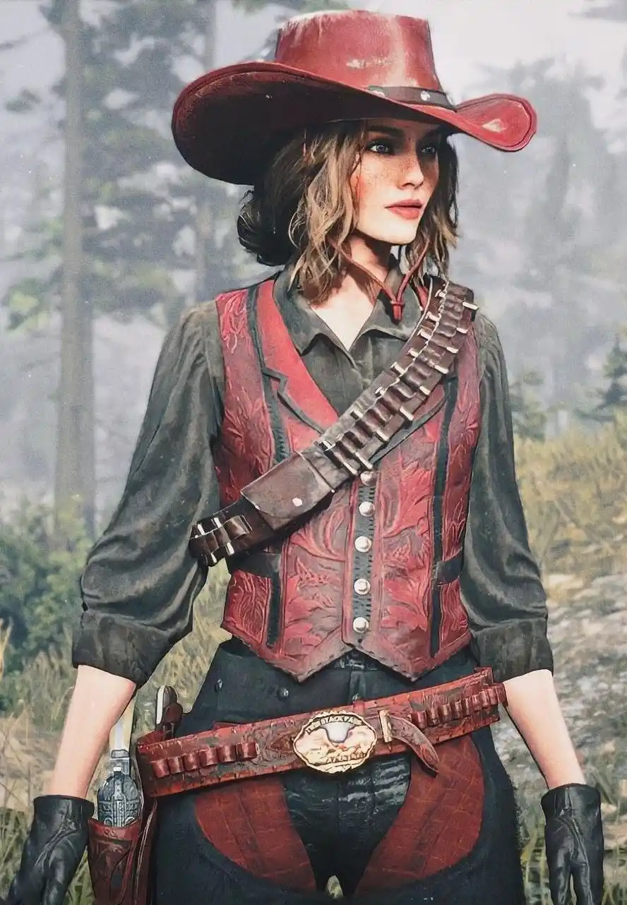Sadie Adler Red Dead Redemption 2 Vest red dead redemption 2 vest