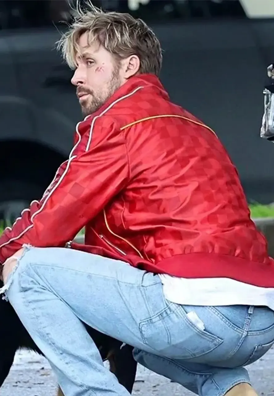 The Fall Guy Ryan Gosling Red Jacket red fall jacket
