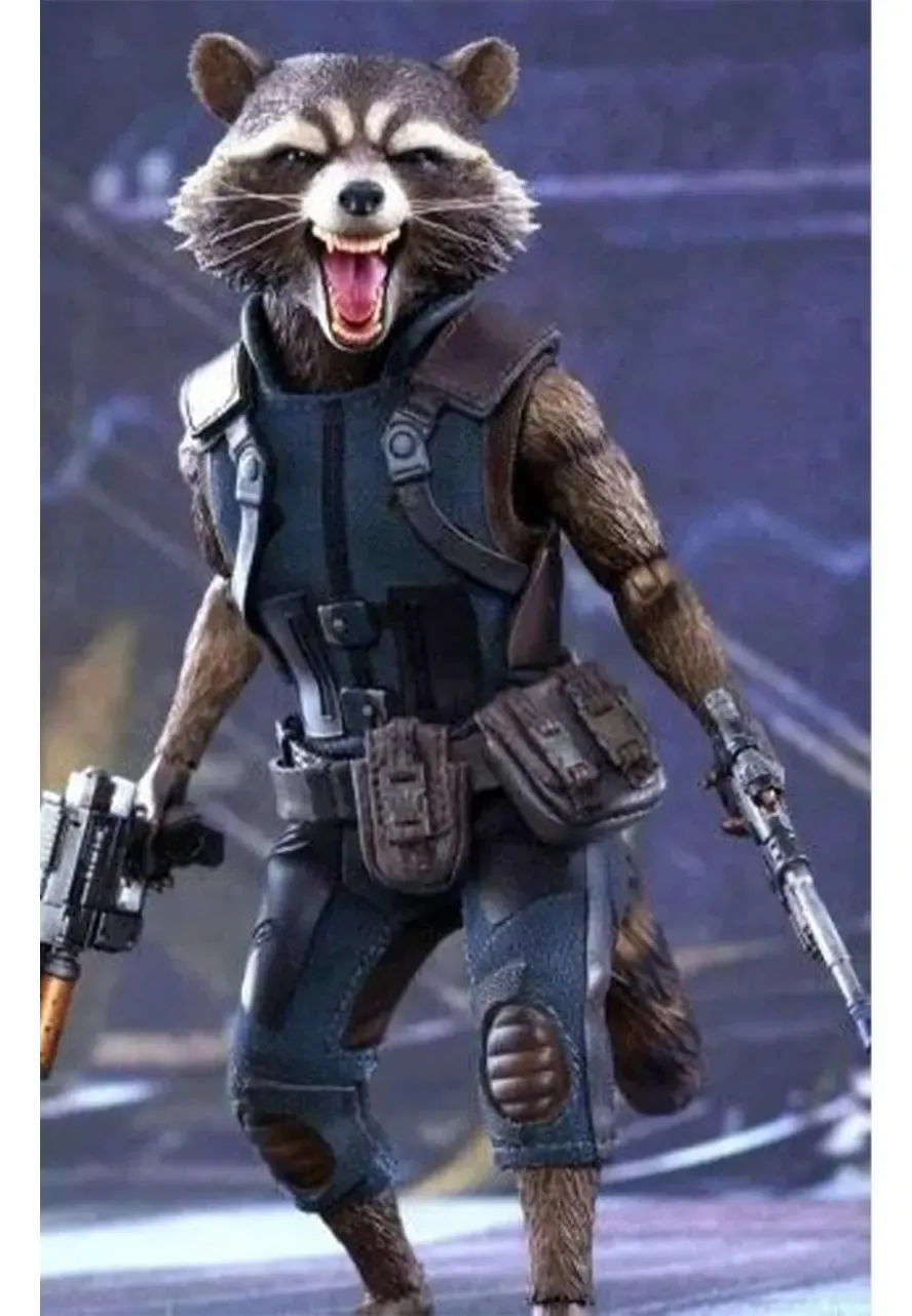 Rocket Guardians of The Galaxy 2 Blue Vest rocket guardians of galaxy 2 blue vest