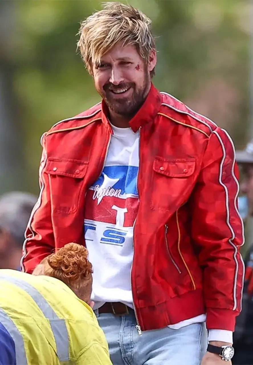 The Fall Guy Ryan Gosling Red Jacket ryan gosling jacket