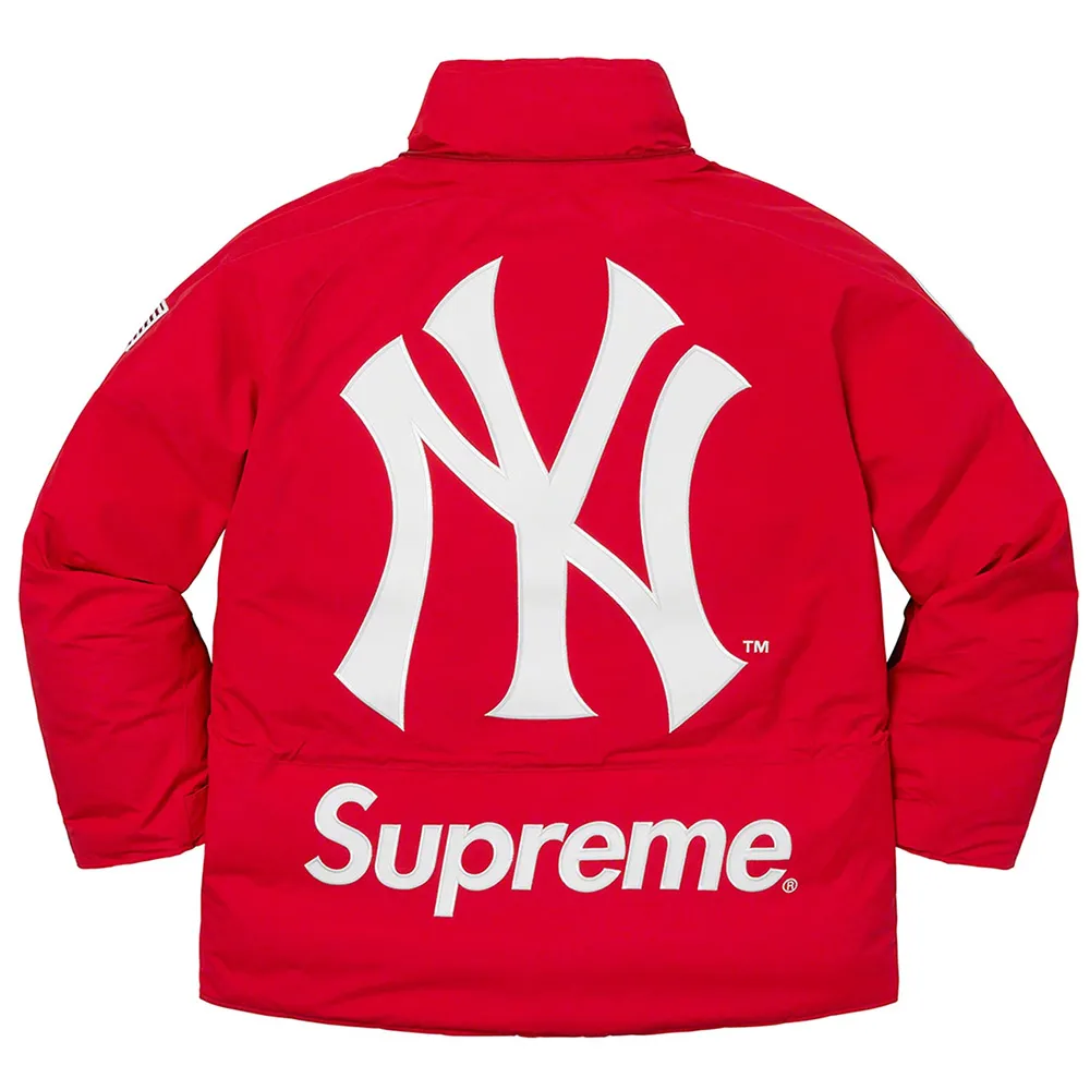 Supreme New York Yankees Down Jacket supreme yankees jacket