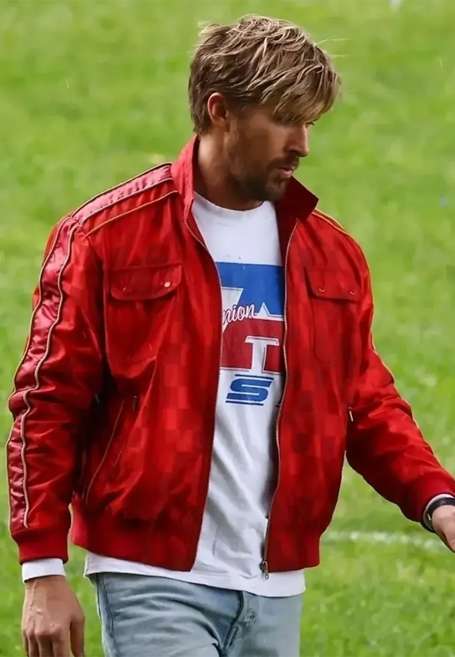 The Fall Guy Ryan Gosling Red Jacket the fall guy red jacket