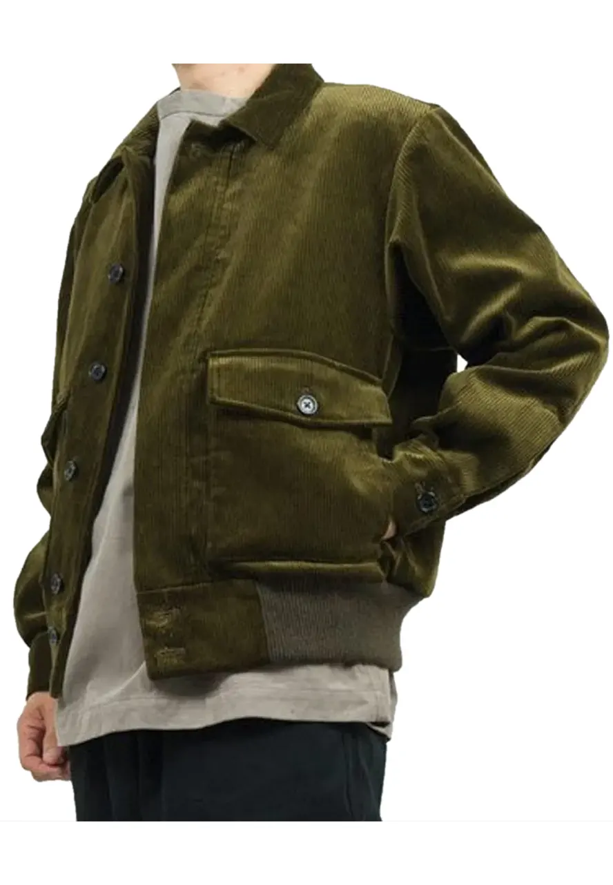 The Shining Jack Nicholson Red Corduroy Jacket the shining jack bomber jacket