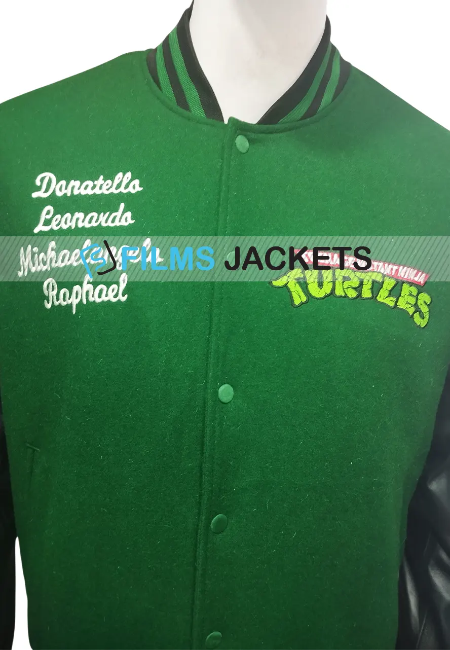 Teenage Mutant Ninja Turtles Varsity Jacket tmnt bomber jacket