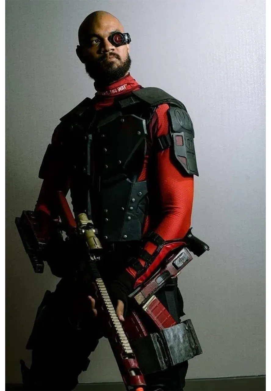 Suicide Squad Deadshot Jacket will smith i robot leather jacket