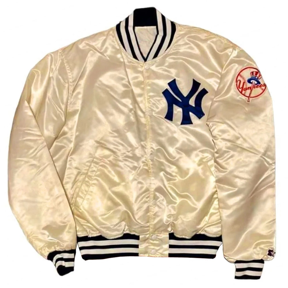 90s New York Yankees Satin Jacket yankees bomber jacket vintage