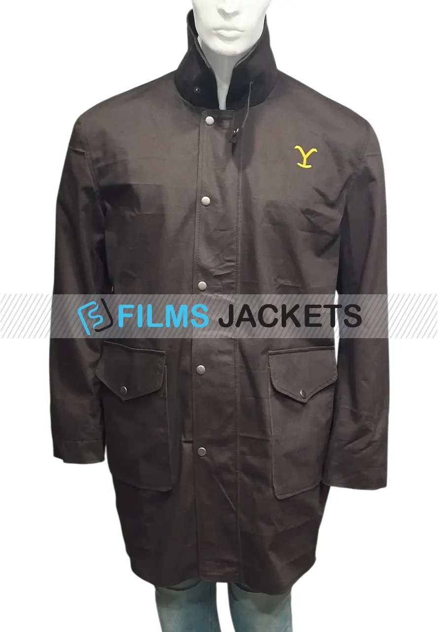 Yellowstone Rip Wheeler Coat cole hauser brown coat