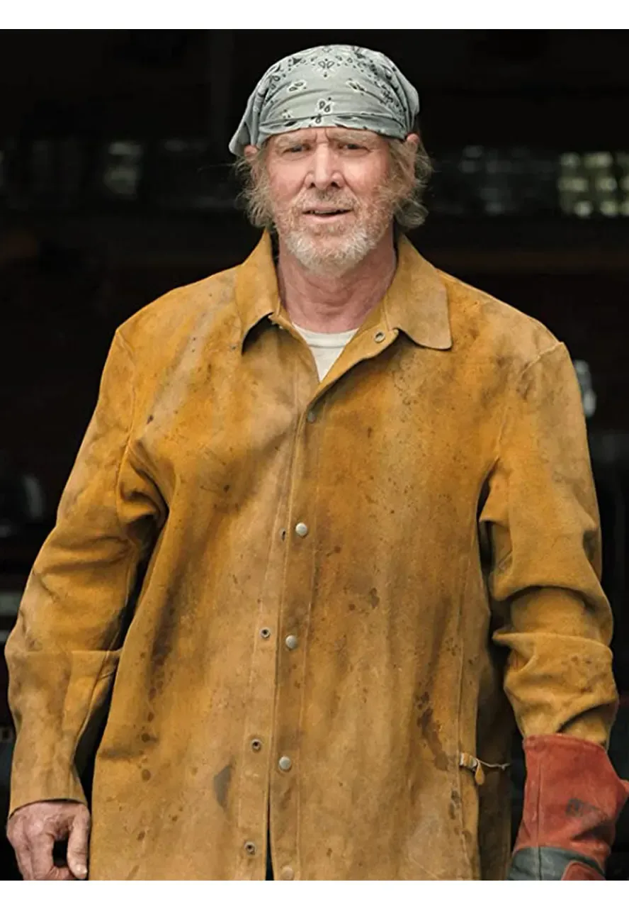 Yellowstone Season 03 Will Patton Brown Jacket garrett randle jacket