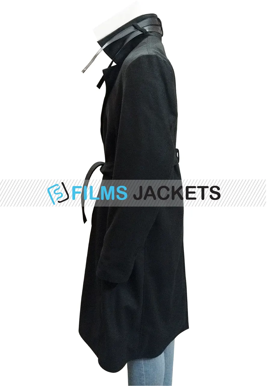 Dune Timothee Chalamet Black Coat paul atreides black wool coat