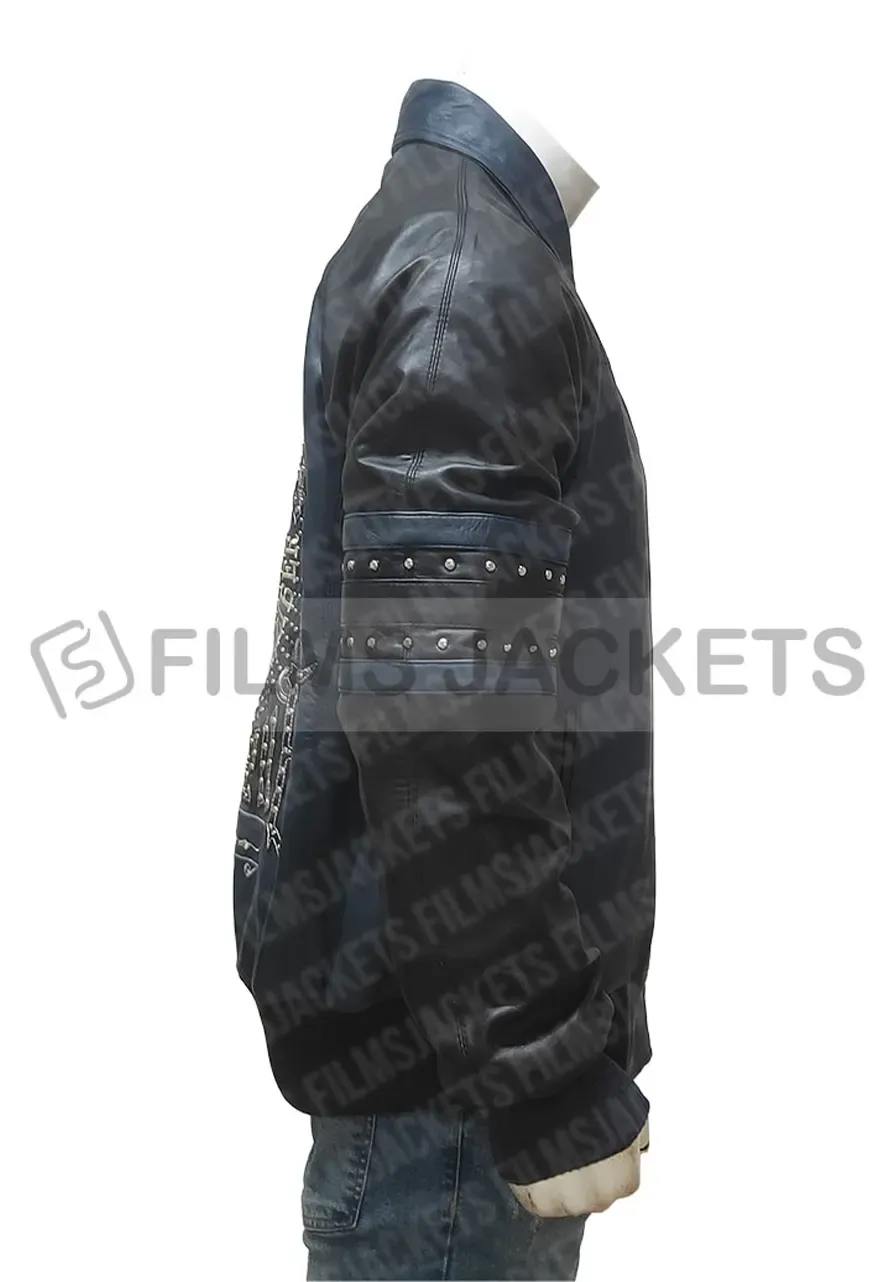 Black Label of The Highest Caliber Pelle Pelle Leather Jacket pelle pelle black label of the highest caliber jacket