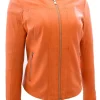 band collar jacket womens