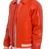 bomber jacket leather
