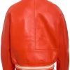 bomber leather jacket