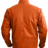 cross leather jacket