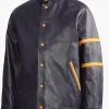 dark purple faux leather jacket