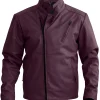 dark purple jacket