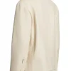 ecru leather jacket